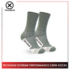 Burlington Men’s Sports Techgear Extreme Performance (Basketball) Crew Socks 1 pair TGMX612
