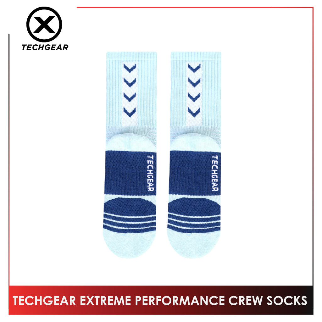 Burlington Men’s Techgear Extreme Performance Crew Socks 1 pair TGMX612