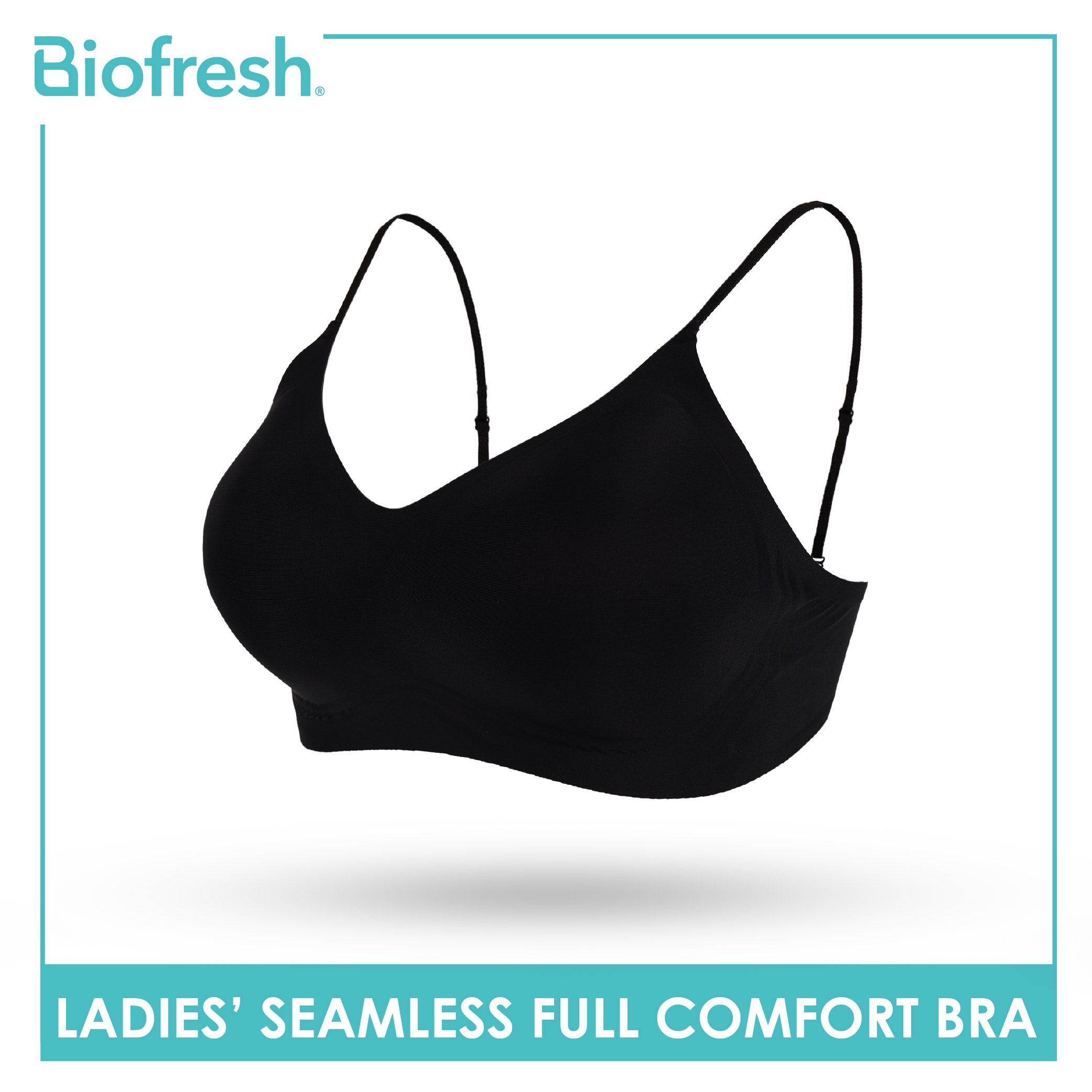 Biofresh Ladies’ Seamless Full Comfort Bra 1 piece ULBR623