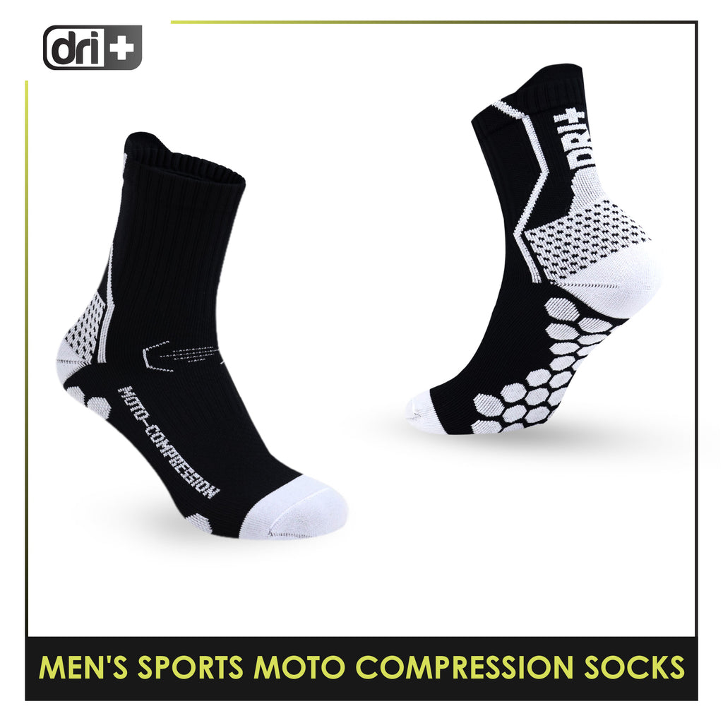 Dri plus Men’s Sports Moto Compression Socks 1 pair DMS631