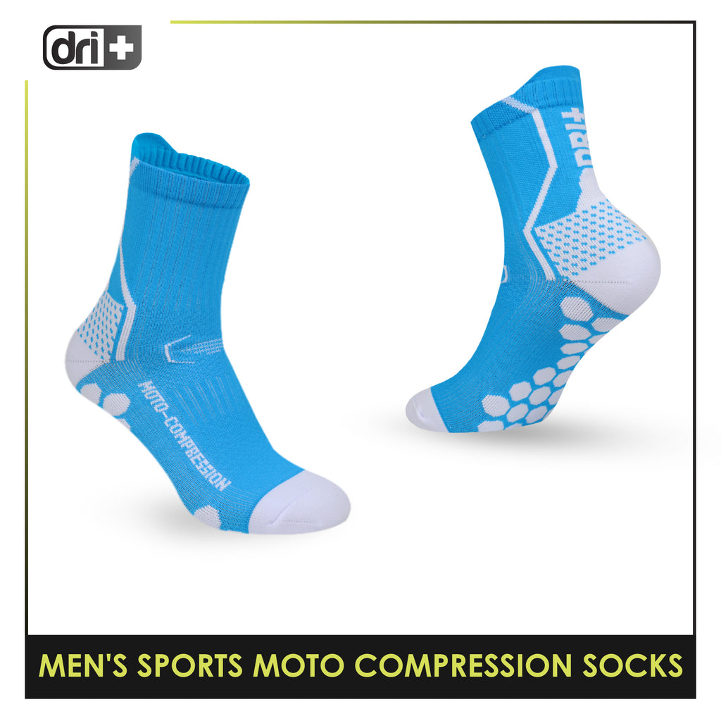 Dri plus Men’s Sports Moto Compression Socks 1 pair DMS631