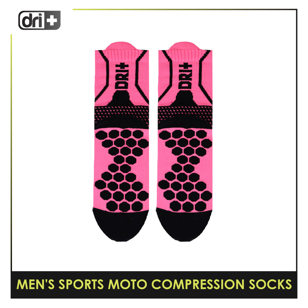 Dri plus Men’s Sports Moto Compression Socks 1 pair DMS631