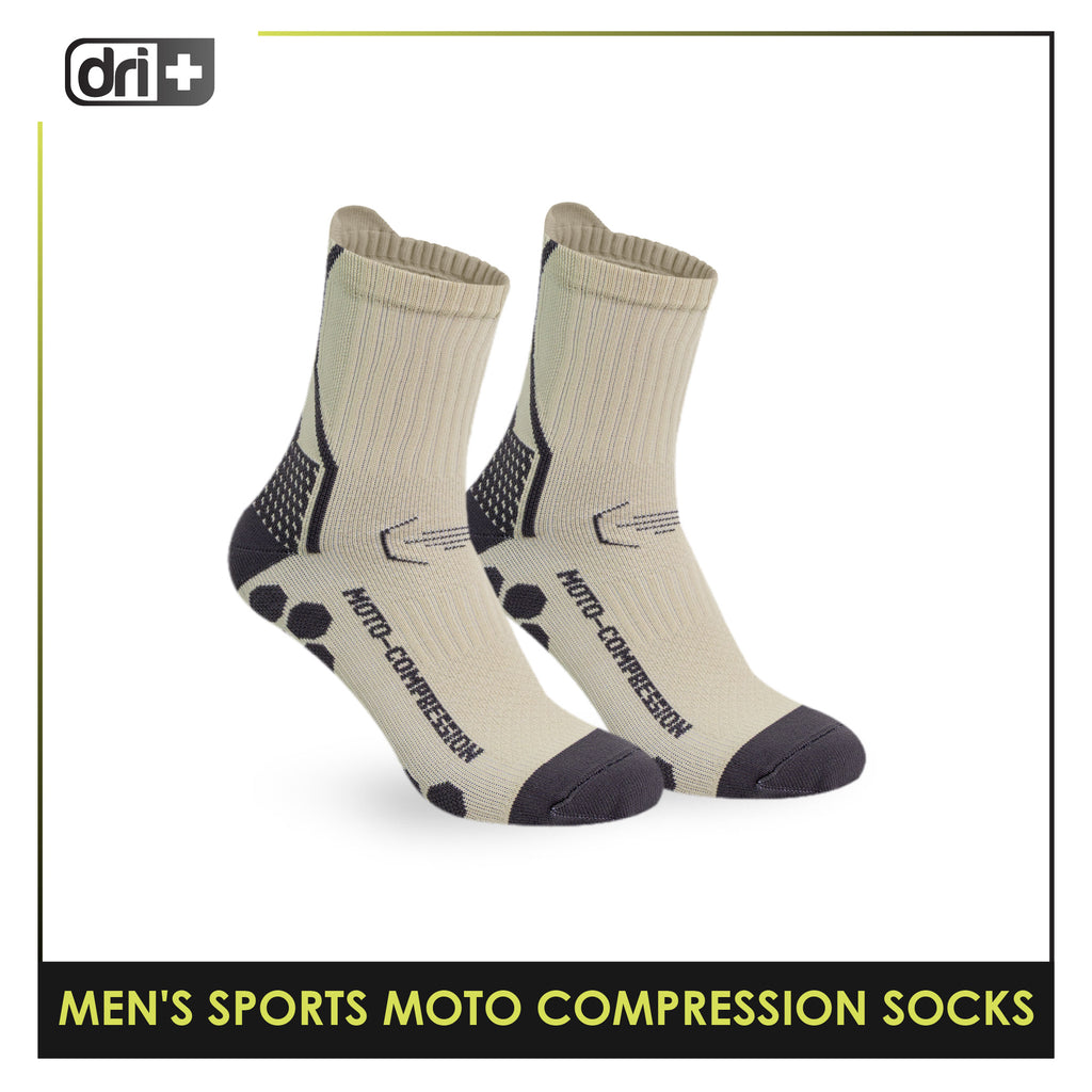 Dri plus Men’s Sports Moto Compression Socks 1 pair DMS631