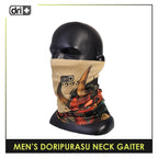 Dri Plus Men's Doripurasu Washable Multi-Functional Moisture Wicking Neck Gaiter 1 piece DUMN611