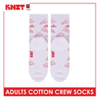 Knit Adults OVERRUNS Cotton Crew Socks 1 pair KMCCO1