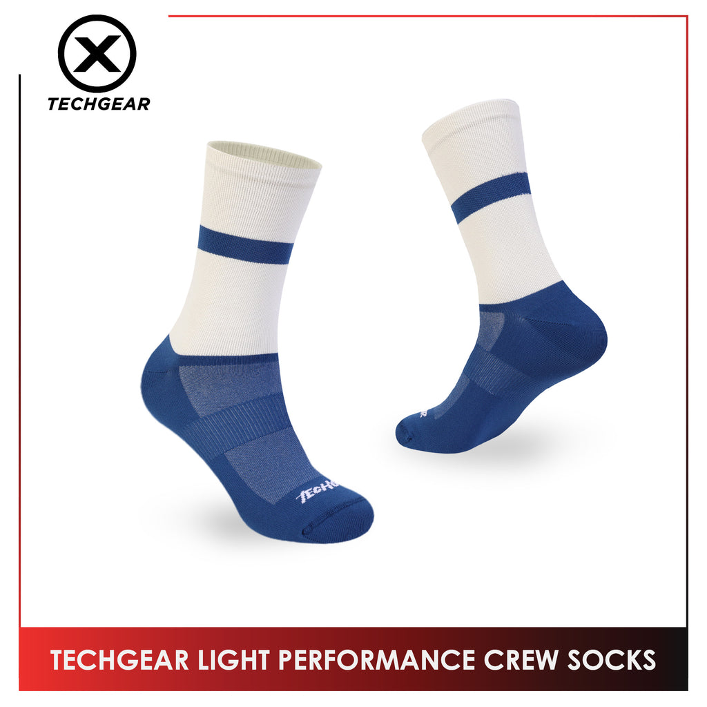 Burlington Men’s Techgear Light Performance Crew Socks 1 pair TGML611