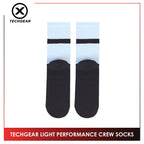 Burlington Men’s Techgear Light Performance Crew Socks 1 pair TGML611