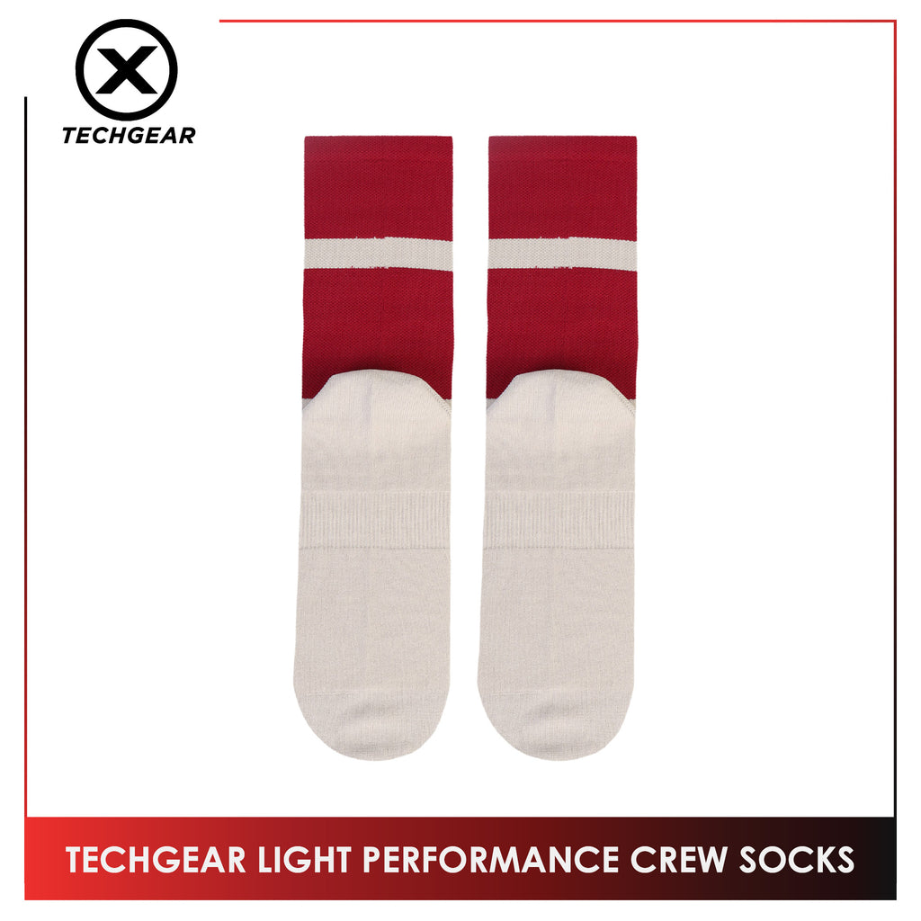 Burlington Men’s Techgear Light Performance Crew Socks 1 pair TGML611