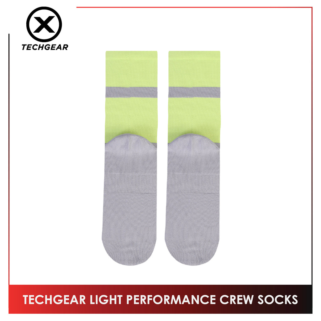 Burlington Men’s Techgear Light Performance Crew Socks 1 pair TGML611