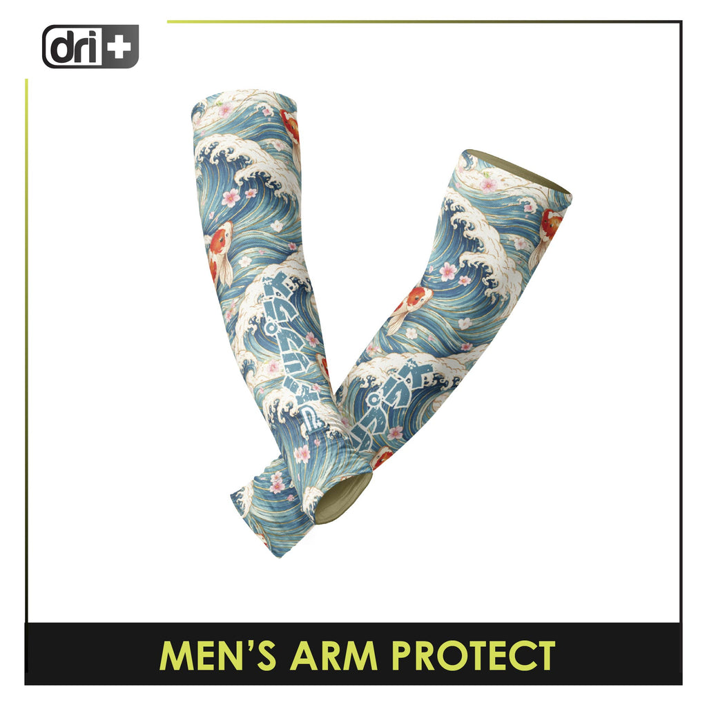 Dri Plus Men’s Doripurasu Sweat Wicking and Odor Free Riders' Arm Protect 1 pair DUMAW611
