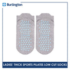 Burlington Ladies’ Pilates Thick Sports Low Cut Socks 1 pair BLGS611