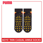Puma Boys' Gripper Anti Slip Thin Casual Ankle Socks 1 pair PBCR612
