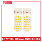 Puma Boys' Gripper Anti Slip Thin Casual Ankle Socks 1 pair PBCR612