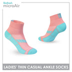 Biofresh Microair Ladies’ Thin Casual Ankle Compression Socks 1 pair MLCP611