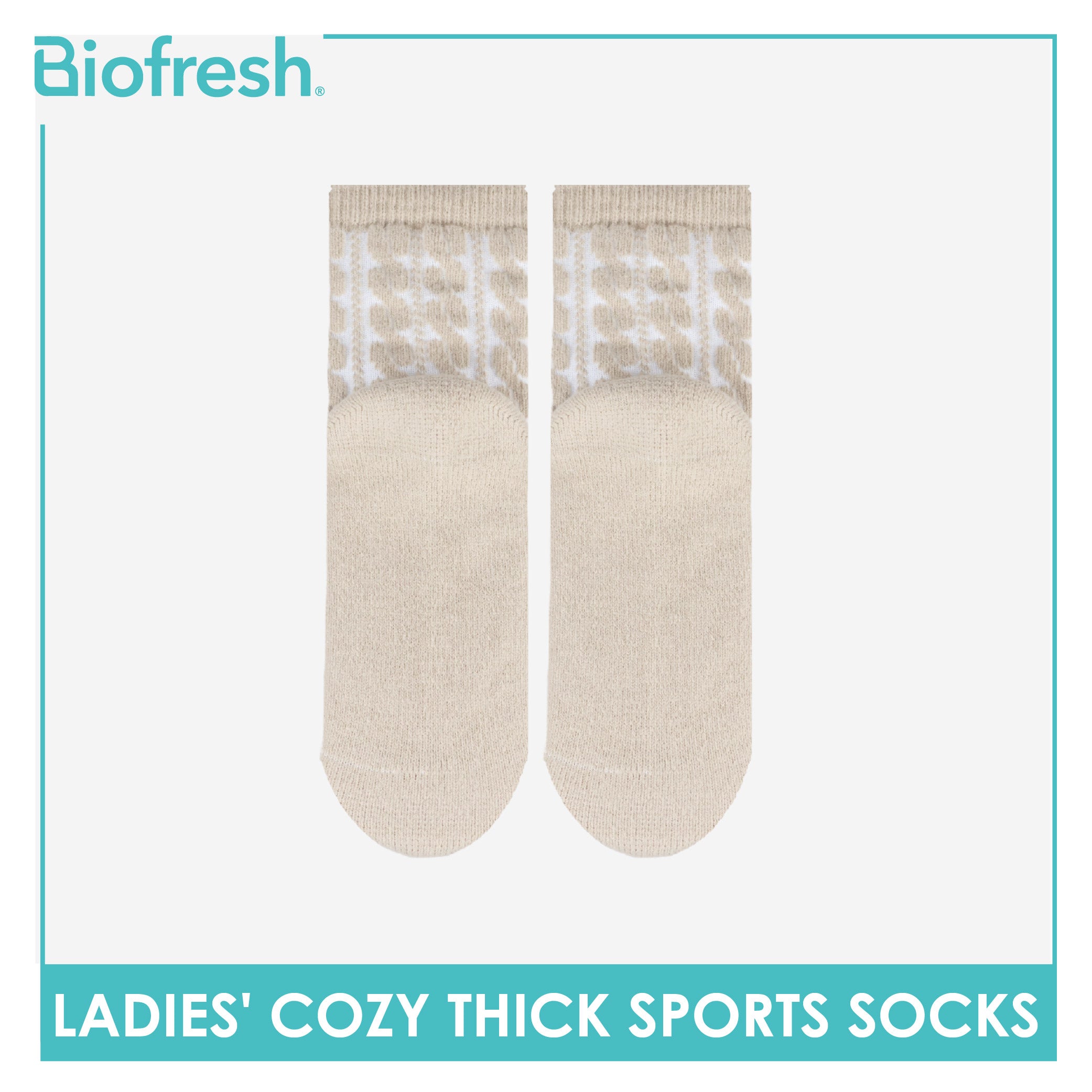 Biofresh Ladies' Cozy Warm Sleeping Thick Sports Socks 1 pair RLSC631