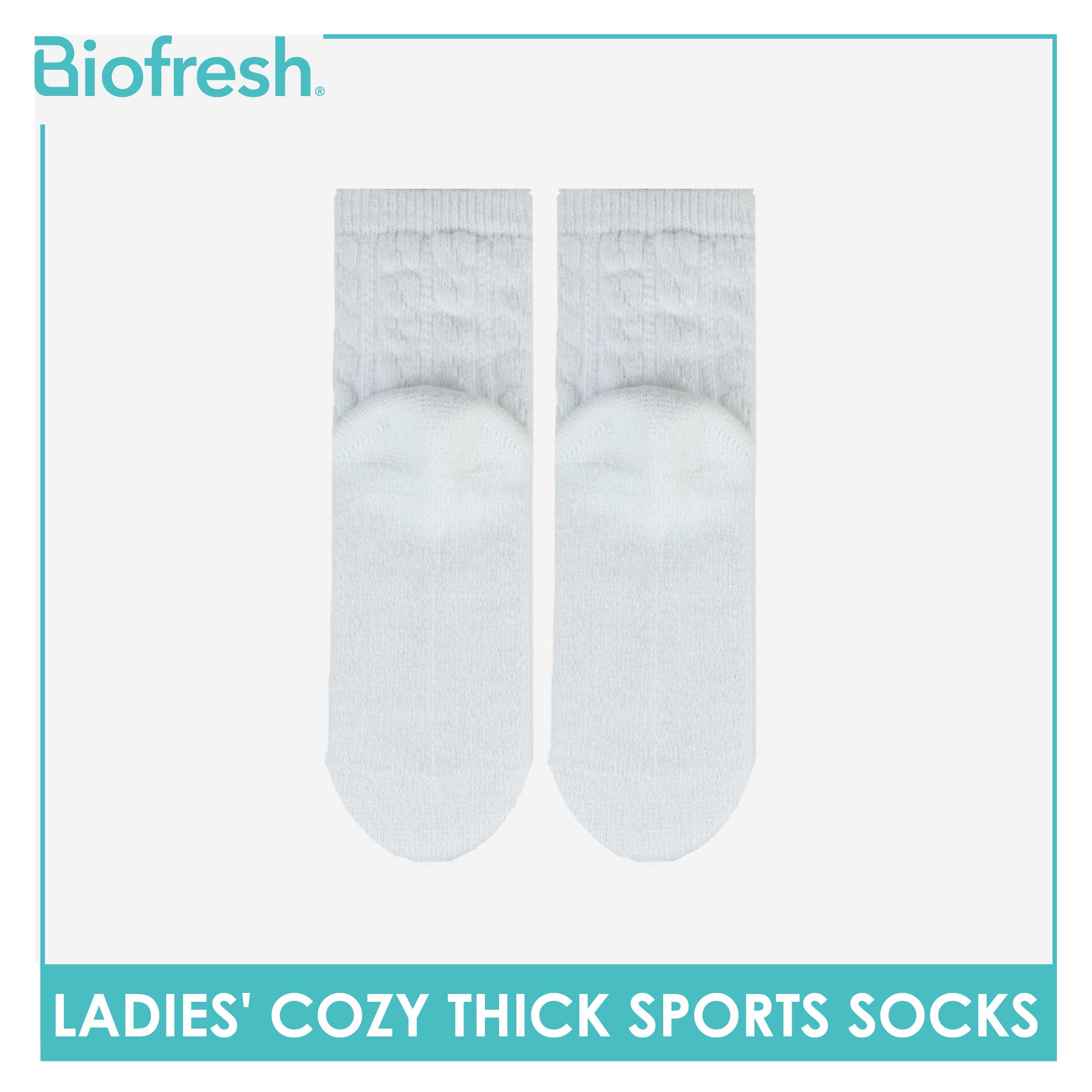 Biofresh Ladies' Cozy Warm Sleeping Thick Sports Socks 1 pair RLSC631