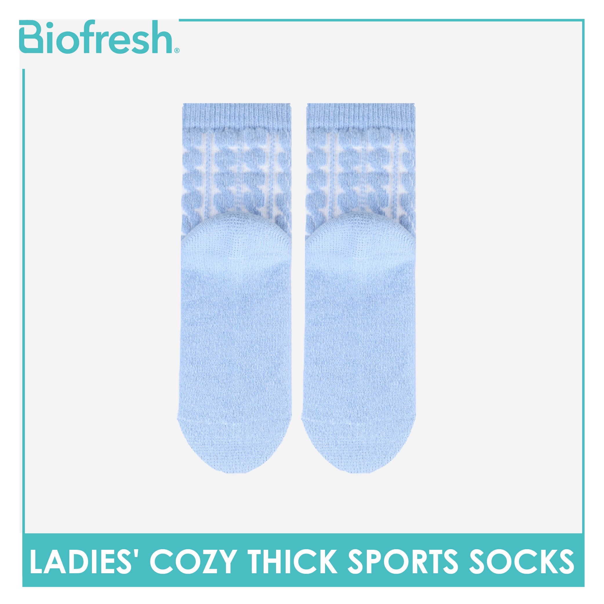 Biofresh Ladies' Cozy Warm Sleeping Thick Sports Socks 1 pair RLSC631