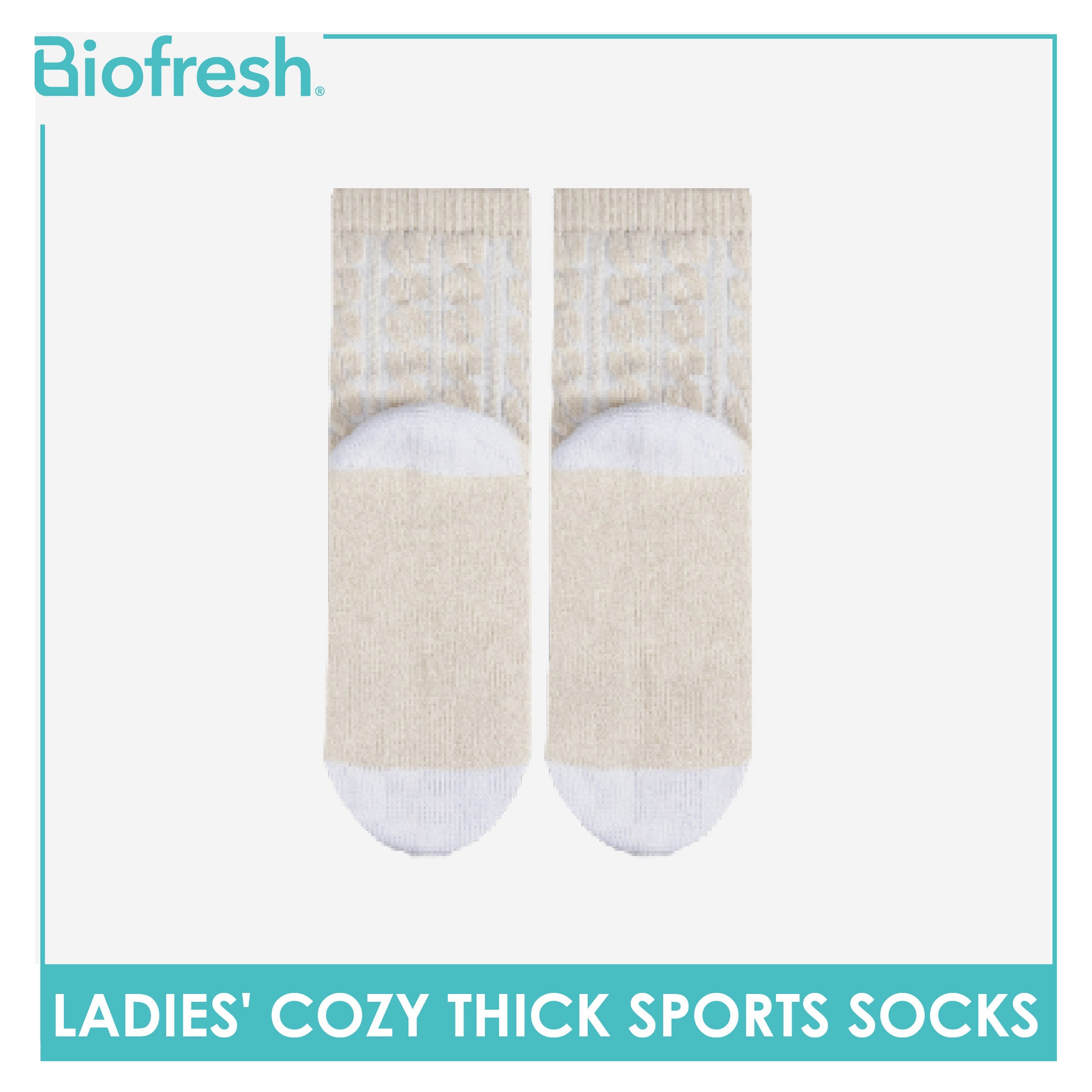 Biofresh Ladies' Cozy Warm Sleeping Thick Sports Socks 1 pair RLSC631