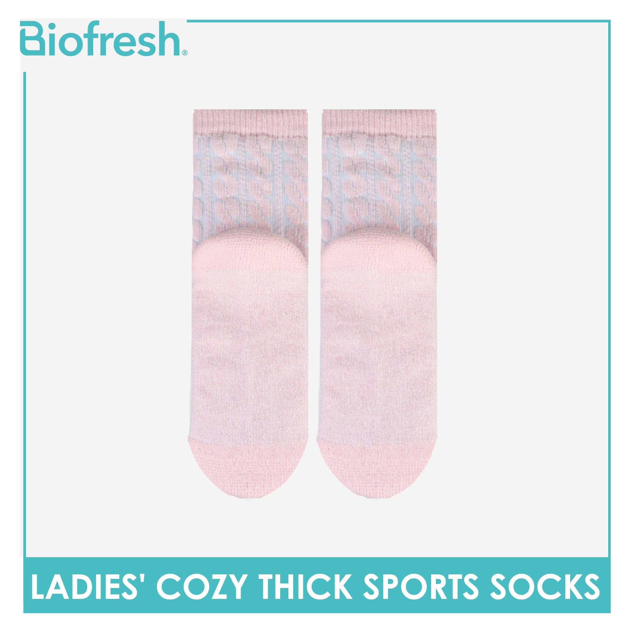 Biofresh Ladies' Cozy Warm Sleeping Thick Sports Socks 1 pair RLSC631