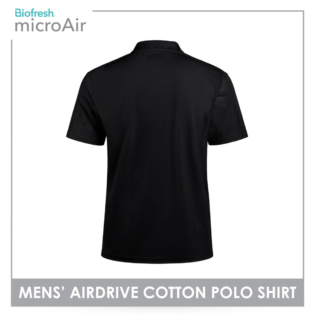 Biofresh Microair AirDrive Men’s Antimicrobial Cotton Polo Shirt 1 piece MUMSP531