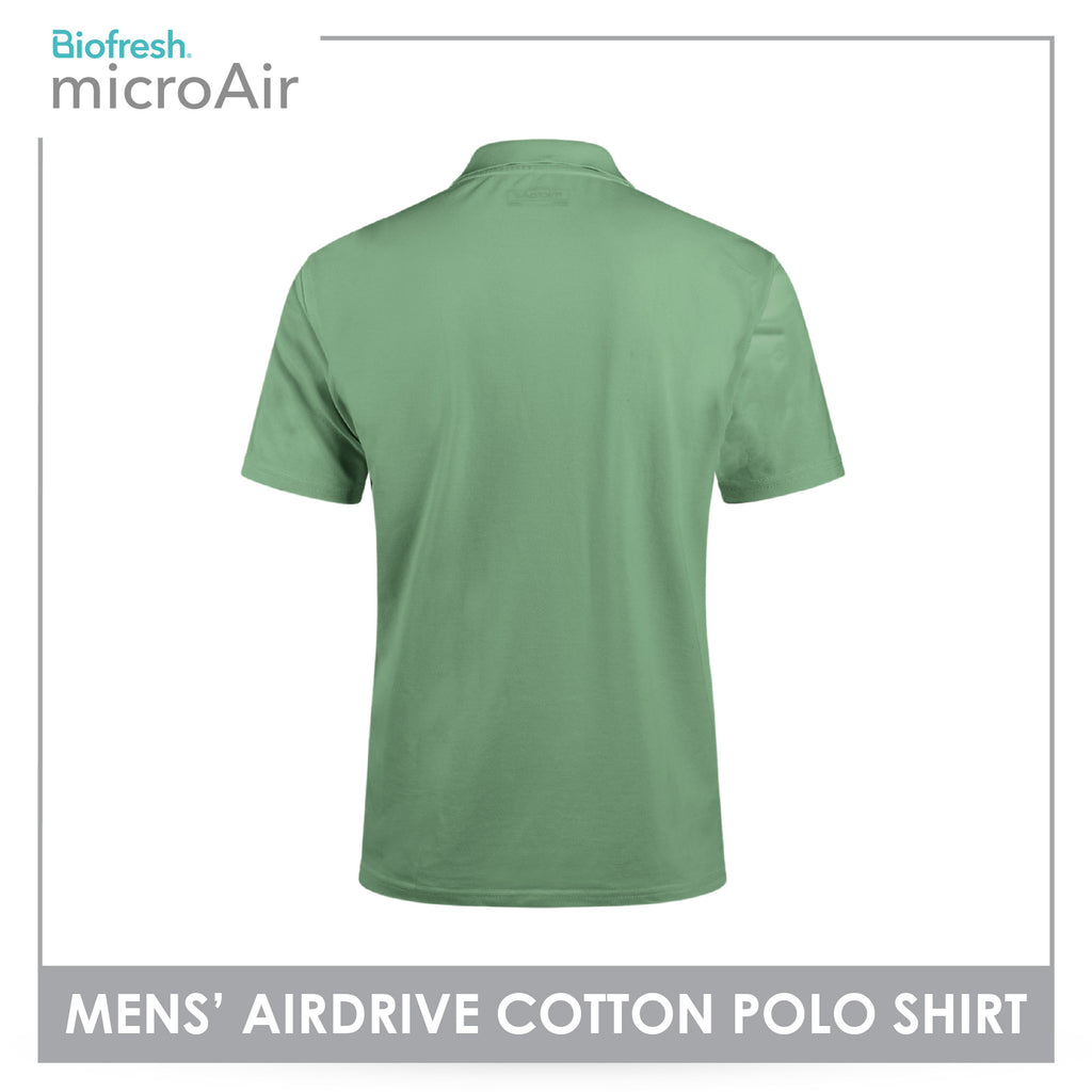 Biofresh Microair AirDrive Men’s Antimicrobial Cotton Polo Shirt 1 piece MUMSP531