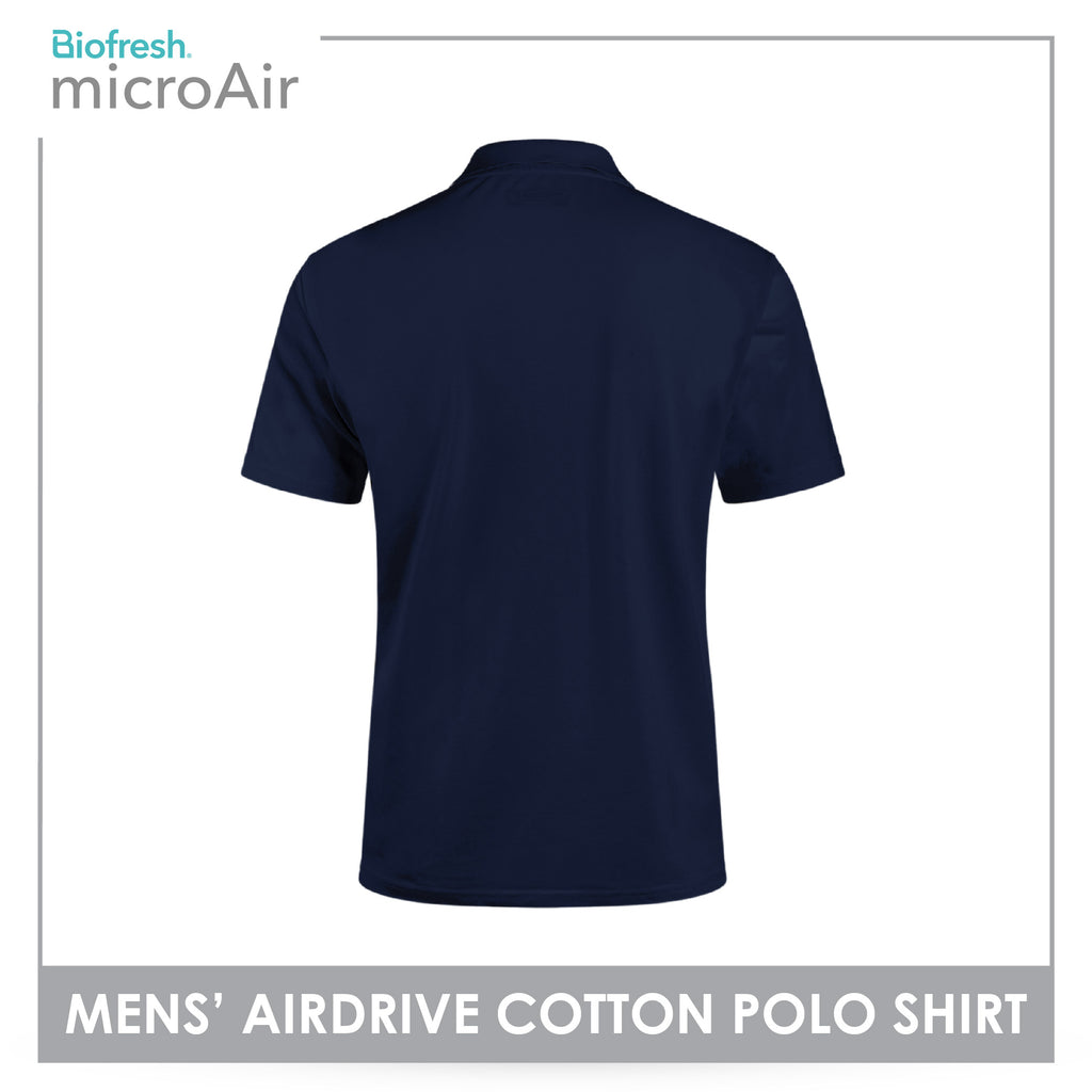 Biofresh Microair AirDrive Men’s Antimicrobial Cotton Polo Shirt 1 piece MUMSP531