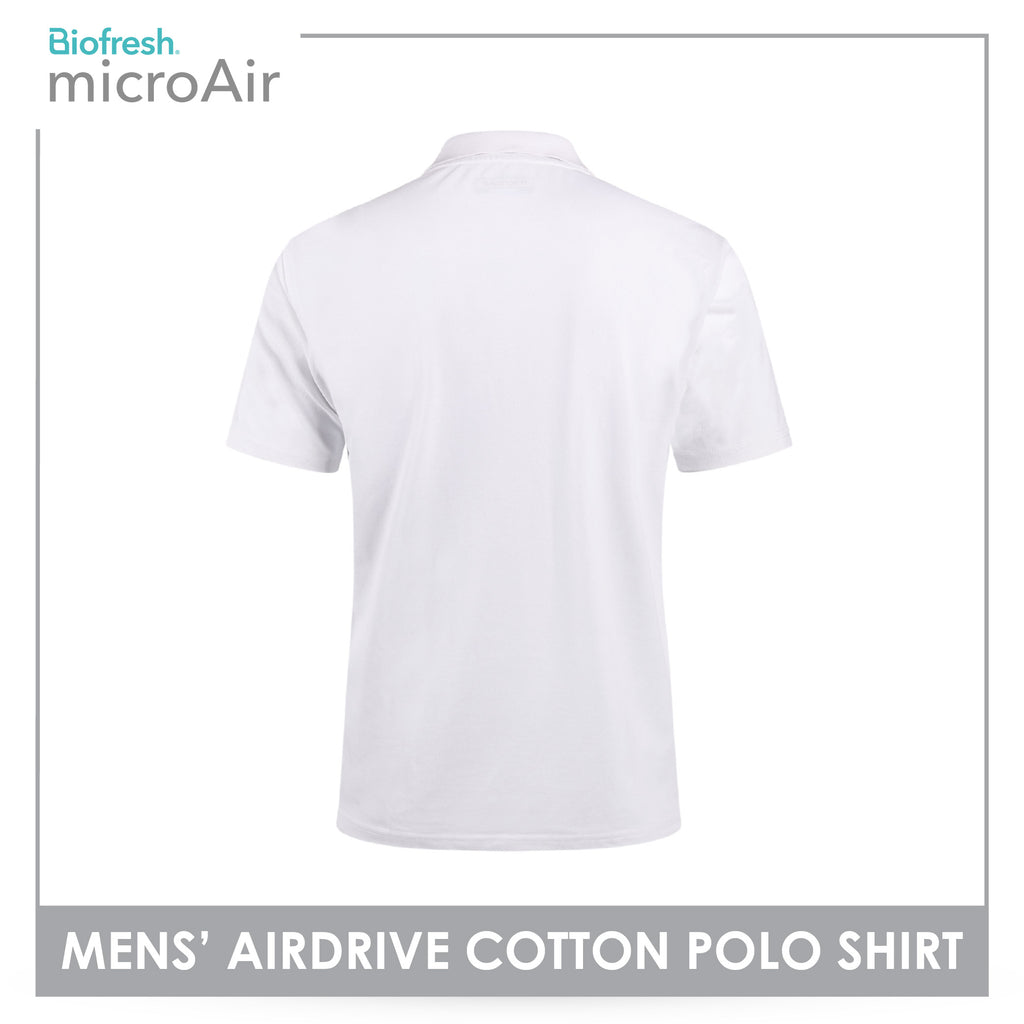 Biofresh Microair AirDrive Men’s Antimicrobial Cotton Polo Shirt 1 piece MUMSP531