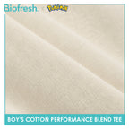 Biofresh | Pokemon Boys’ Antimicrobial Cotton Performance Blend Tee 1 piece PKBSR621