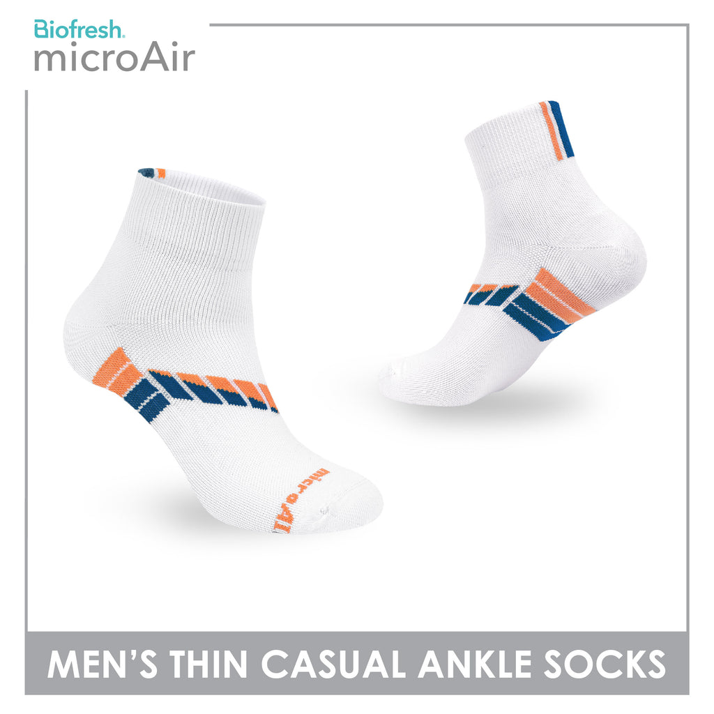 Biofresh Microair Men's Antimicrobial Thin Casual Ankle Compression Socks 1 pair MMCP611