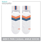 Biofresh Microair Men's Antimicrobial Thin Casual Ankle Compression Socks 1 pair MMCP611