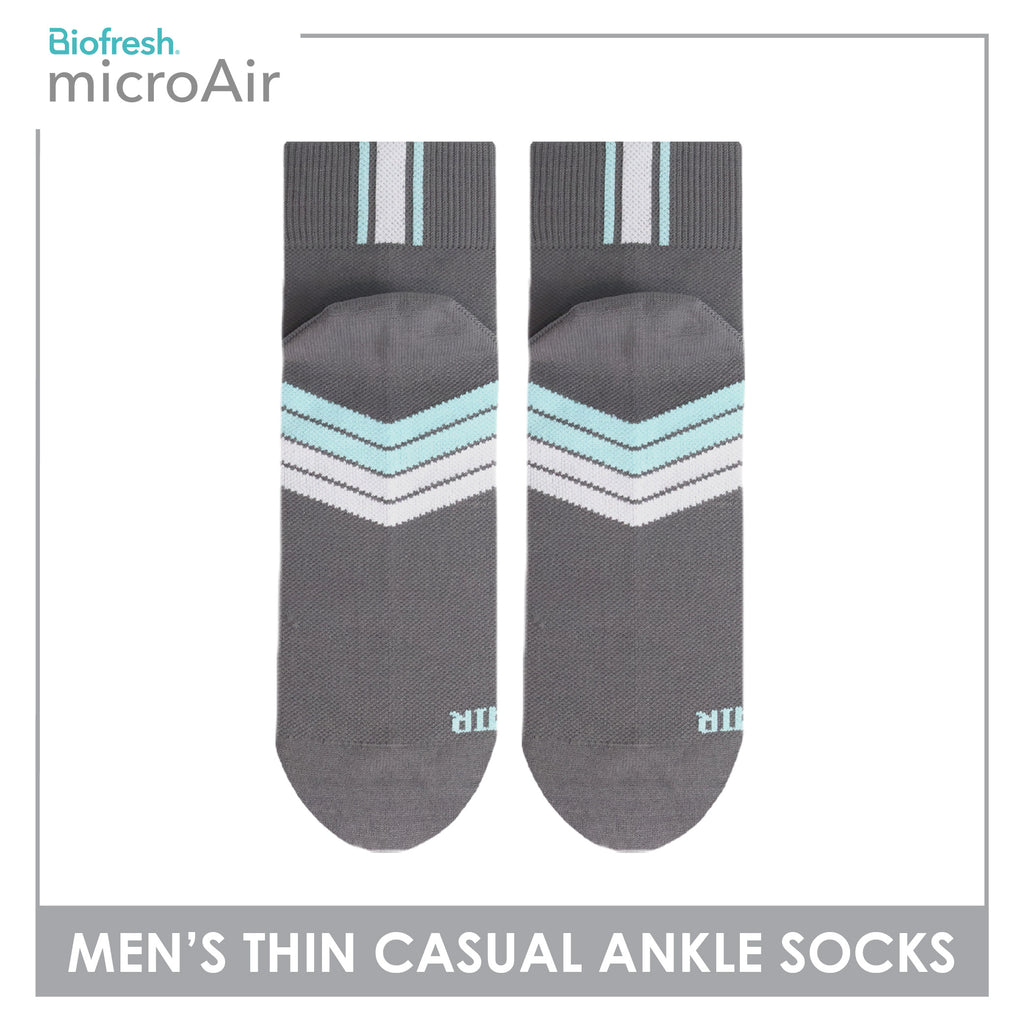 Biofresh Microair Men's Antimicrobial Thin Casual Ankle Compression Socks 1 pair MMCP611