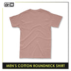 Dri Plus Men’s Anti-Odor Sweat Wicking Cotton Plain Roundneck Shirt 1 piece DUMSRC627