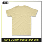 Dri Plus Men’s Anti-Odor Sweat Wicking Cotton Plain Roundneck Shirt 1 piece DUMSRC627