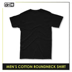 Dri Plus Men’s Anti-Odor Sweat Wicking Cotton Plain Roundneck Shirt 1 piece DUMSRC627