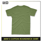 Dri Plus Men’s Anti-Odor Sweat Wicking Cotton Plain Roundneck Shirt 1 piece DUMSRC627