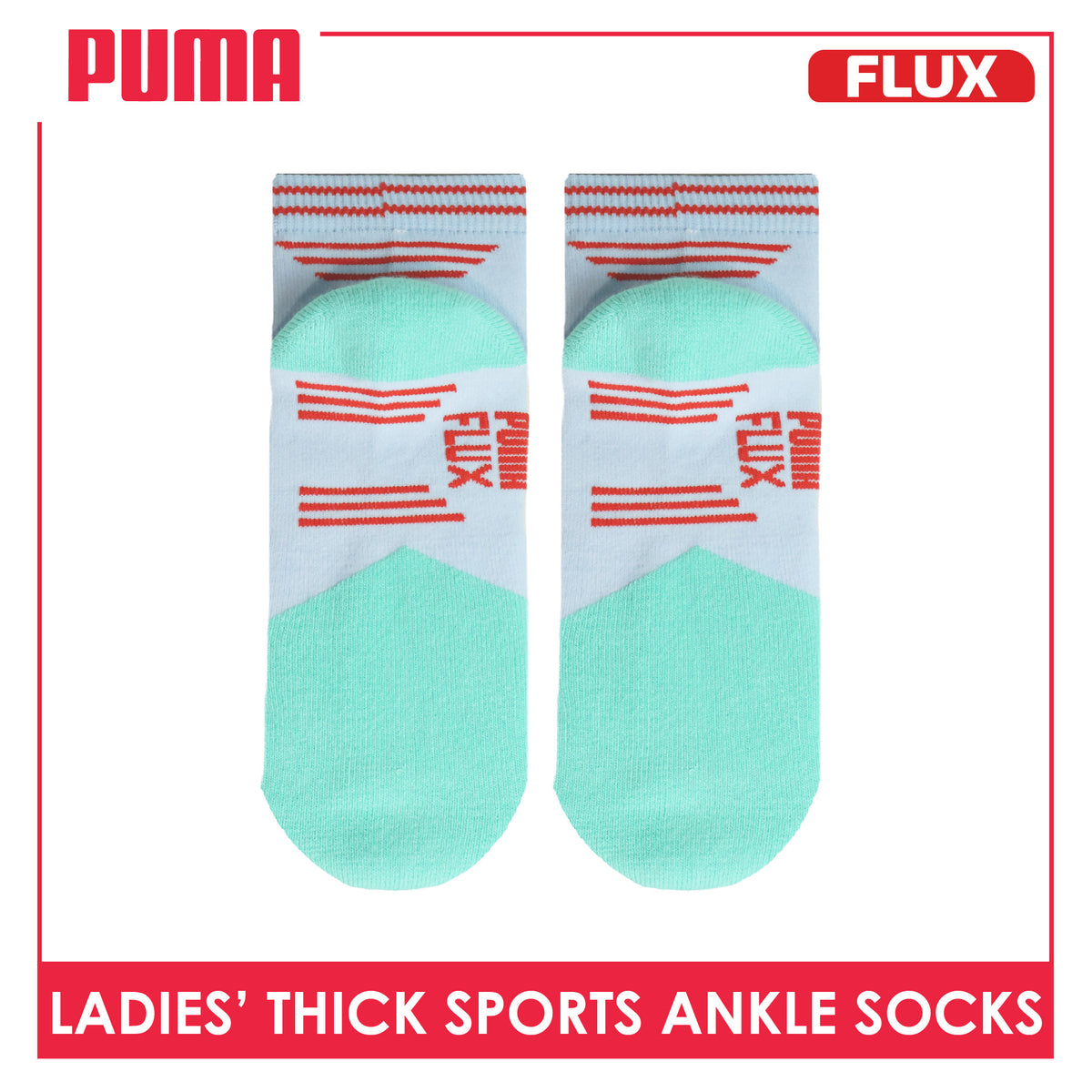 Puma Flux Ladies' Cotton Thick Sports Ankle Socks 1 pair ZLSK611