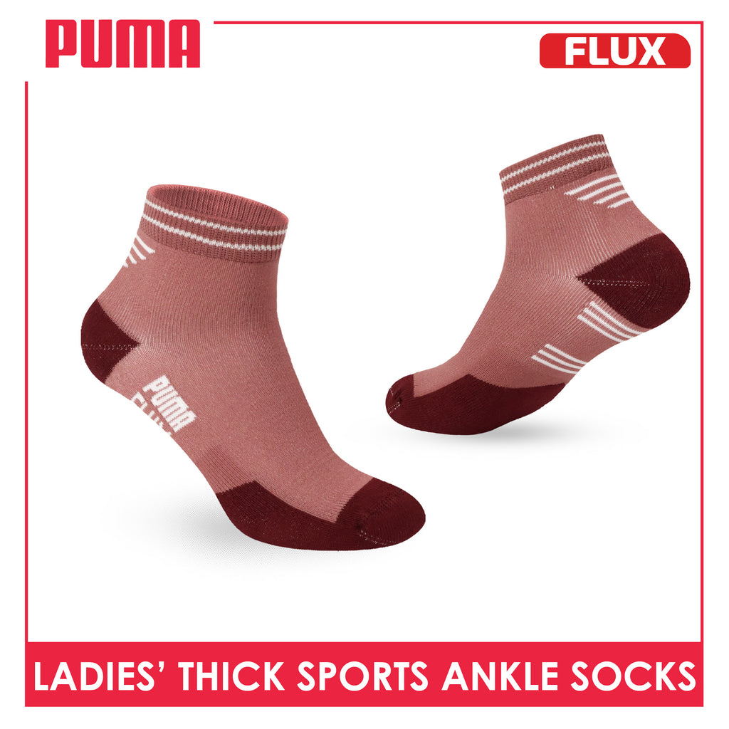 Puma Flux Ladies' Cotton Thick Sports Ankle Socks 1 pair ZLSK611