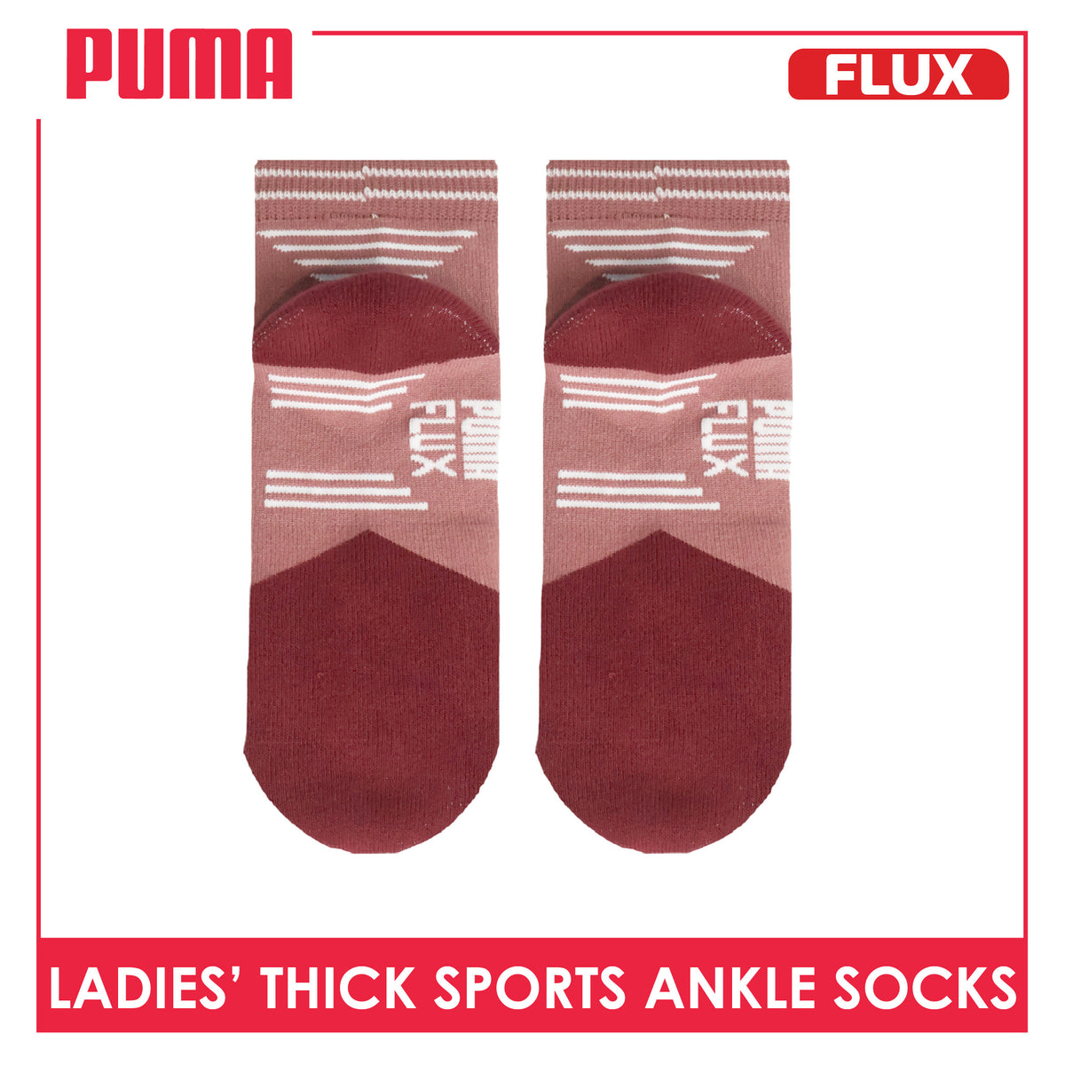 Puma Flux Ladies' Cotton Thick Sports Ankle Socks 1 pair ZLSK611