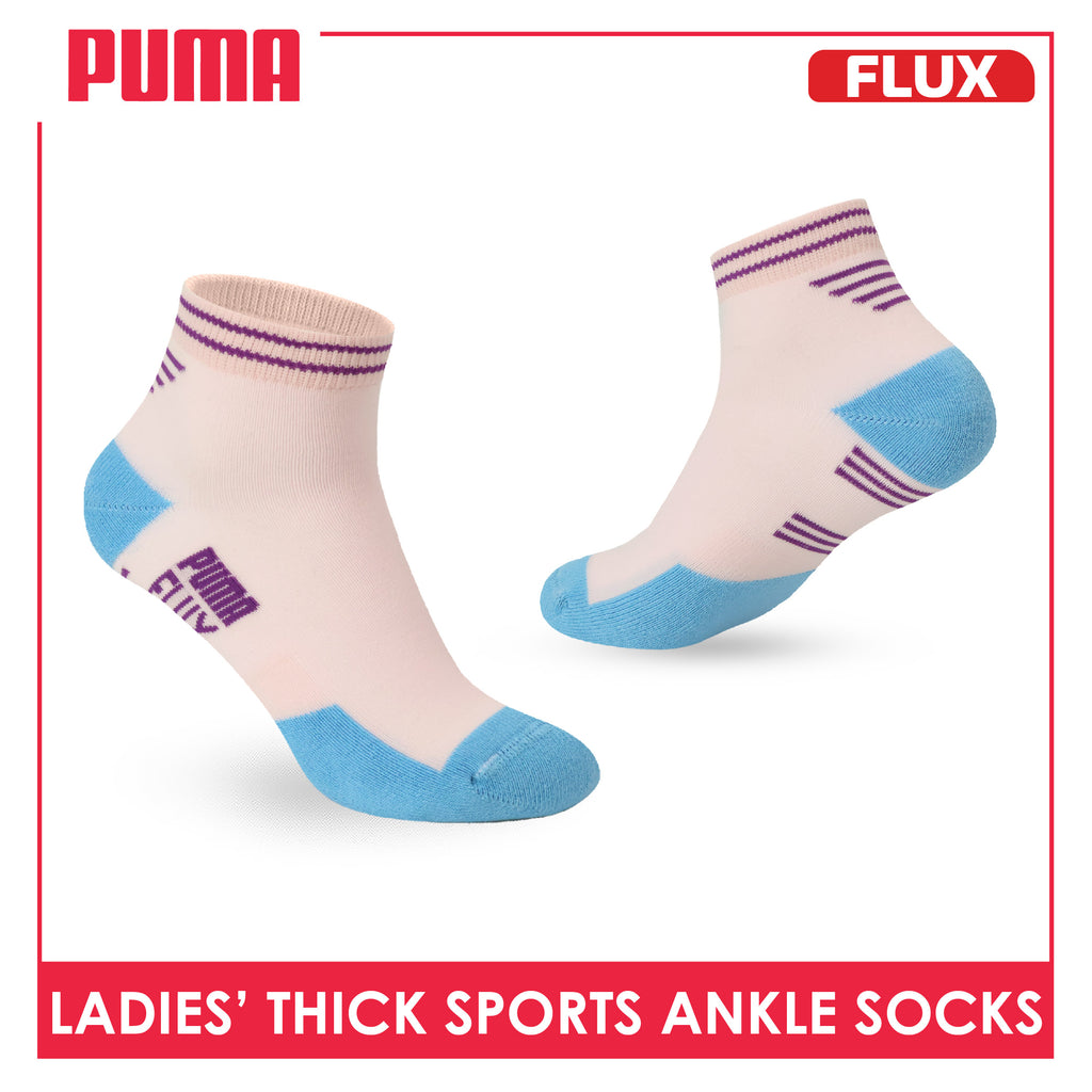 Puma Flux Ladies' Cotton Thick Sports Ankle Socks 1 pair ZLSK611
