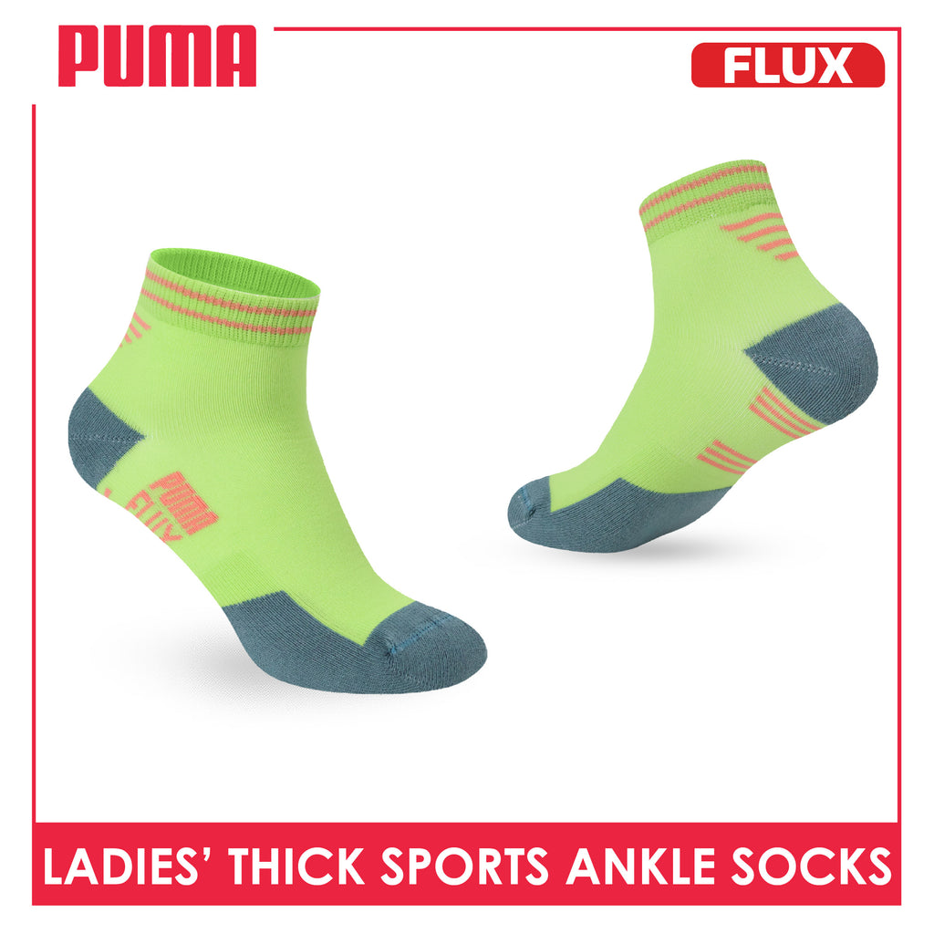 Puma Flux Ladies' Cotton Thick Sports Ankle Socks 1 pair ZLSK611