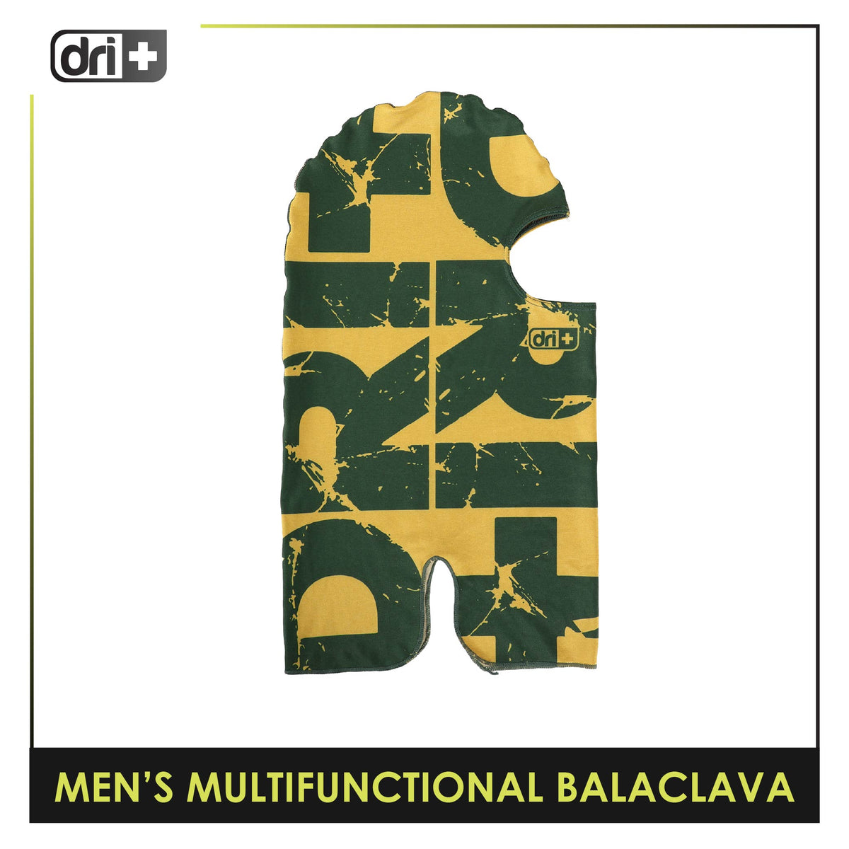 Dri Plus Men's Bold Multifunctional Moisture Wicking Balaclava 1 piece DUMB623