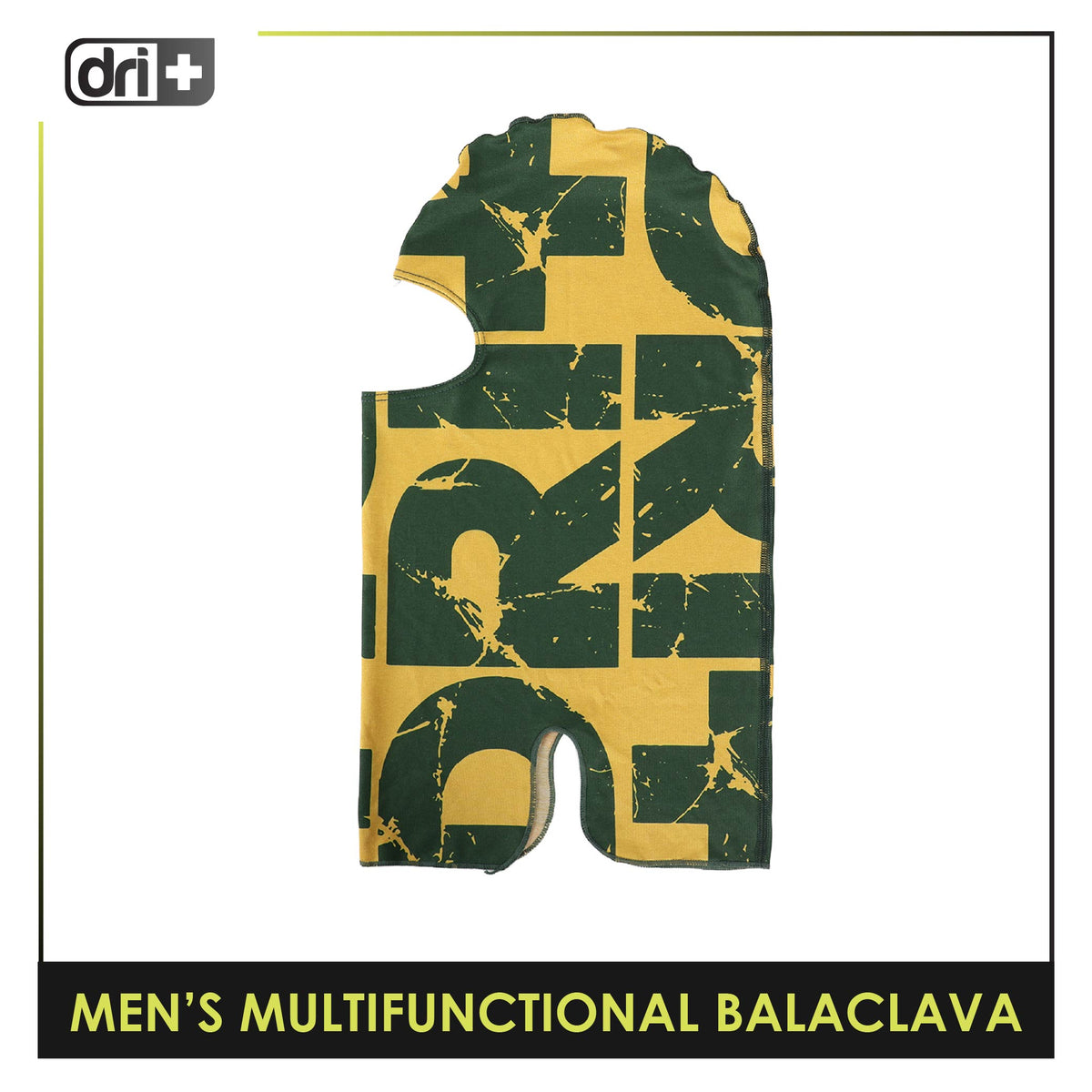 Dri Plus Men's Bold Multifunctional Moisture Wicking Balaclava 1 piece DUMB623
