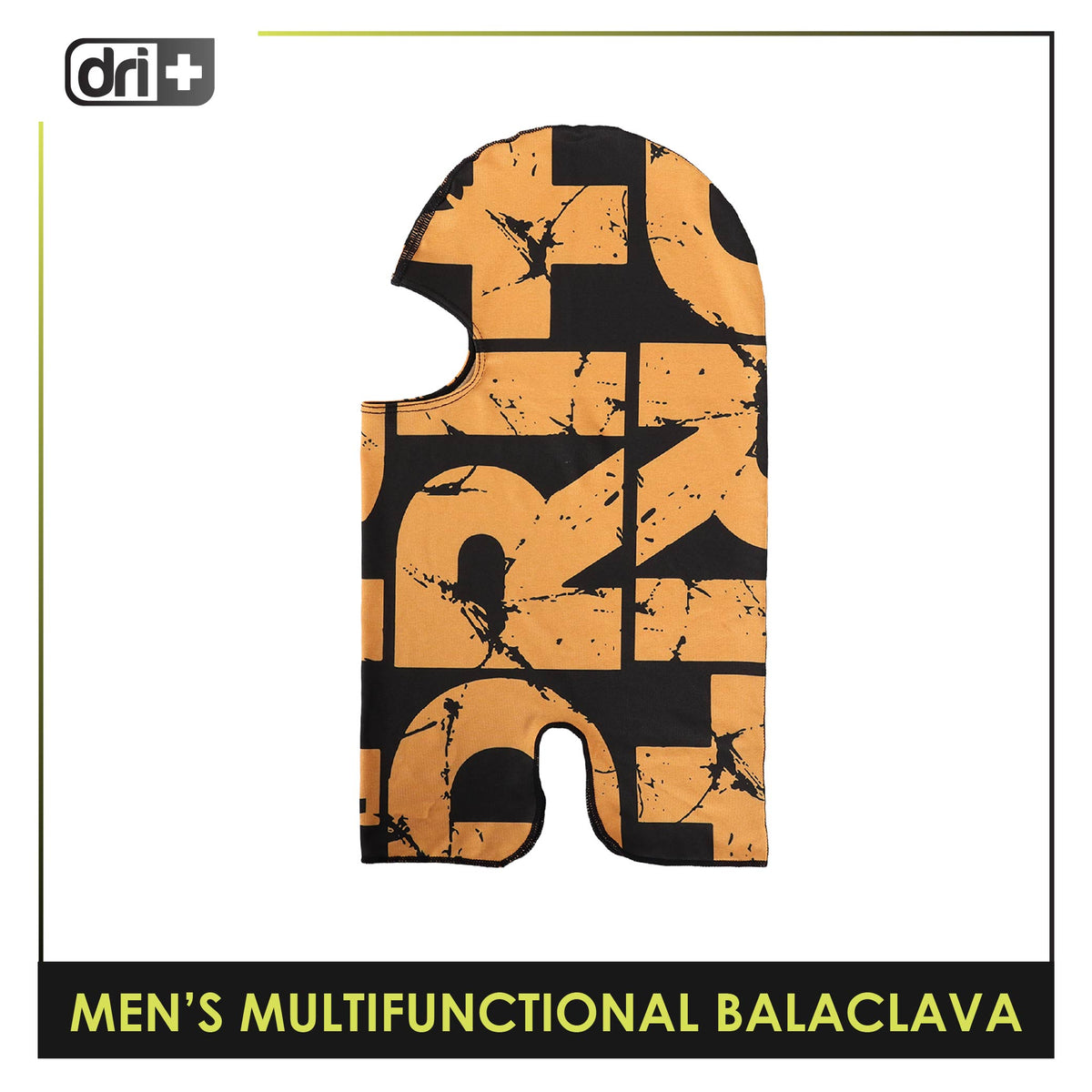 Dri Plus Men's Bold Multifunctional Moisture Wicking Balaclava 1 piece DUMB623