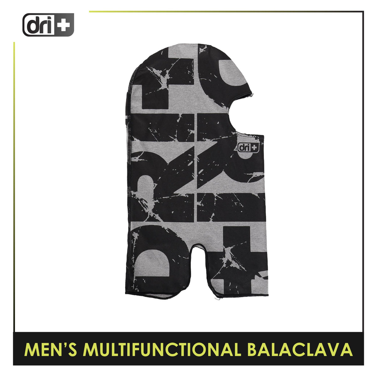 Dri Plus Men's Bold Multifunctional Moisture Wicking Balaclava 1 piece DUMB623