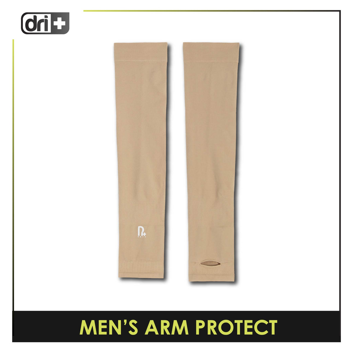 Dri Plus Men’s Sweat Wicking and Odor Free Riders' Arm Protect 1 pair DMAW631