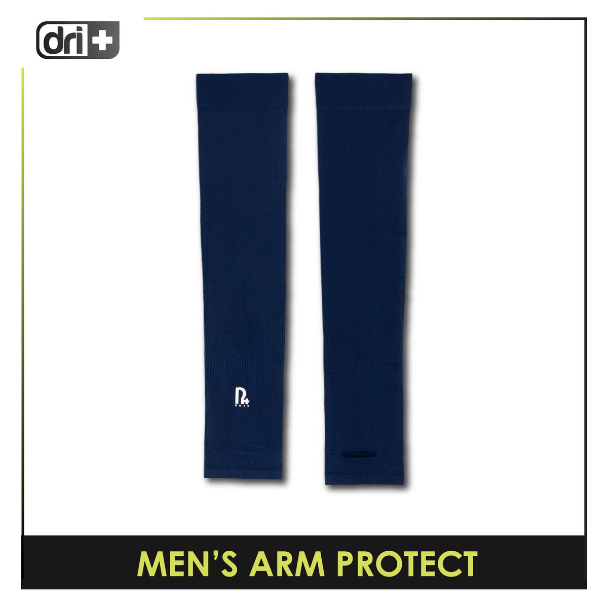 Dri Plus Men’s Sweat Wicking and Odor Free Riders' Arm Protect 1 pair DMAW631