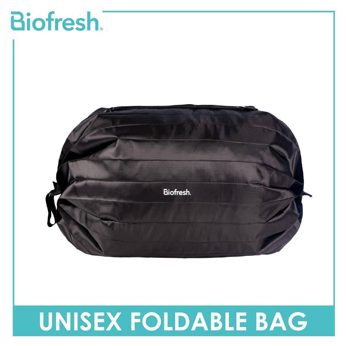 Biofresh Unisex Antimicrobial Foldable Bag 1 piece RFBAG