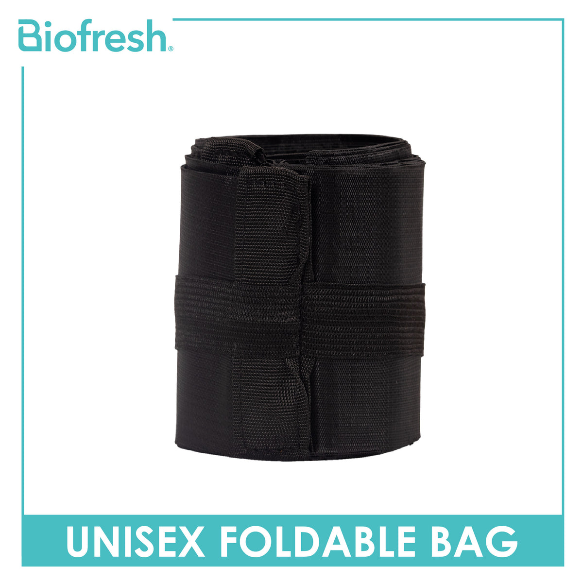 Biofresh Unisex Antimicrobial Foldable Bag 1 piece RFBAG