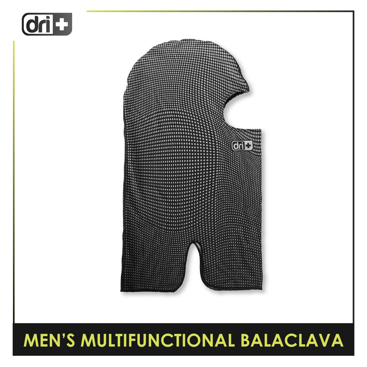Dri Plus Men's Mirage Multifunctional Moisture Wicking Balaclava 1 piece DUMB624