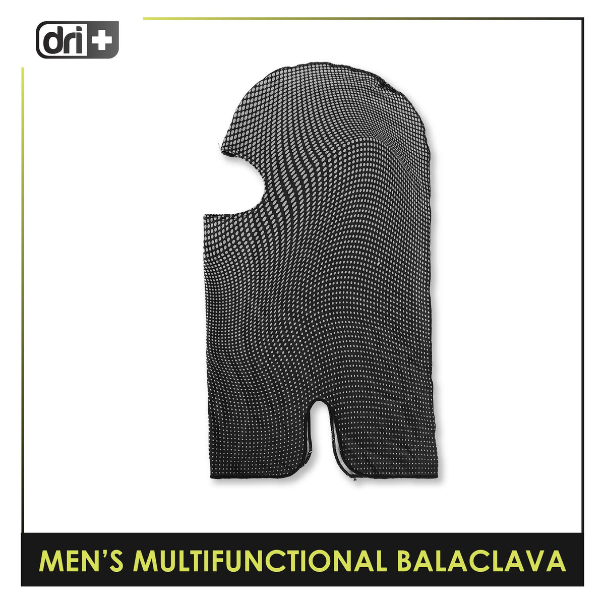 Dri Plus Men's Mirage Multifunctional Moisture Wicking Balaclava 1 piece DUMB624
